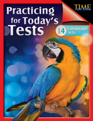 Book cover of Practicing for Today's Tests Language Arts Level 4