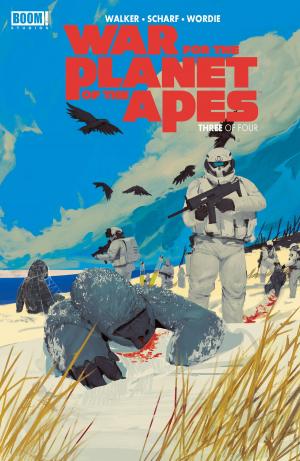 Cover of the book War for the Planet of the Apes #3 by Steve Jackson, Thomas Siddell