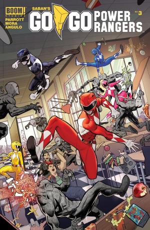 Cover of the book Saban's Go Go Power Rangers #3 by Shannon Watters, Kat Leyh, Maarta Laiho