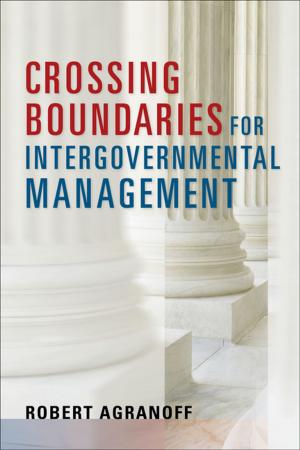 Cover of the book Crossing Boundaries for Intergovernmental Management by Hollie Russon Gilman