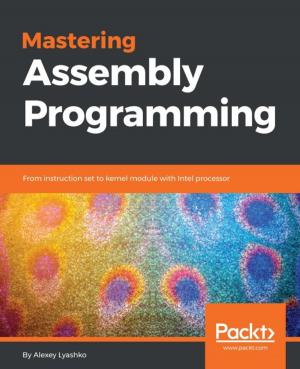 Book cover of Mastering Assembly Programming