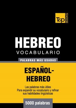 Cover of Vocabulario Español-Hebreo - 5000 palabras más usadas