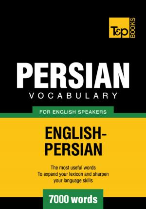 Cover of Persian vocabulary for English speakers - 7000 words