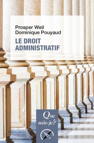 Book cover of Le droit administratif