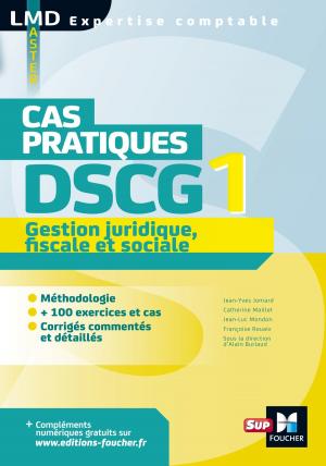 Book cover of DSCG 1 Gestion juridique fiscale et sociale Cas pratiques