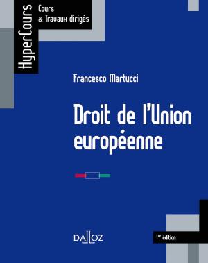 Cover of the book Droit de l'Union européenne by Daniel Borrillo