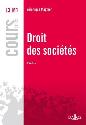 Cover of the book Droit des sociétés by Pascal Puig