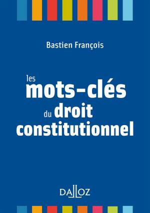 Cover of the book Les mots-clés du droit constitutionnel by Virginie Donier