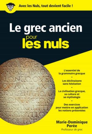Cover of the book Le grec ancien pour les Nuls poche by Joseph MESSINGER
