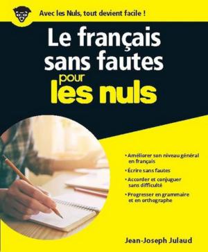 Cover of the book Le français sans fautes pour les Nuls grand format by Katrina ONSTAD