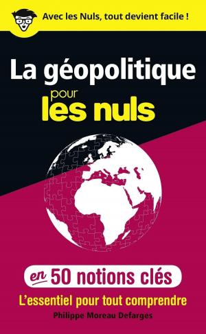 Cover of the book La géopolitique pour les Nuls en 50 notions clés by Jean-Michel COHEN