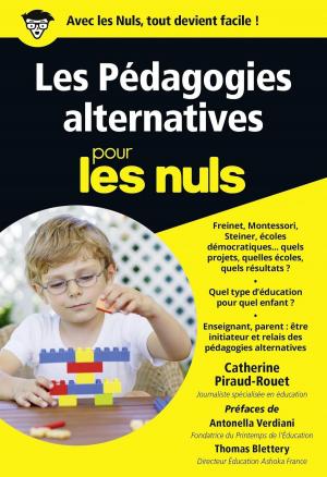 Cover of the book Les Pédagogies alternatives pour les Nuls poche by Martine ANDRÉ