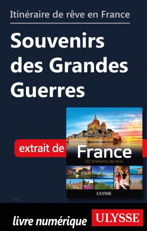 Book cover of Itinéraire de rêve en France - Souvenirs des Grandes Guerres