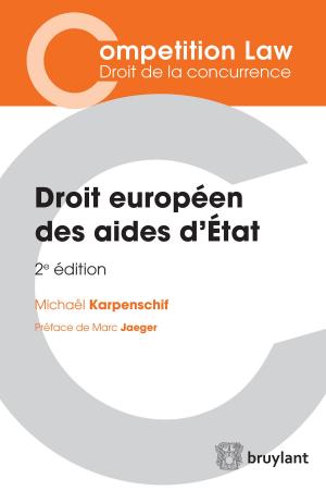Cover of the book Droit européen des aides d'État by 