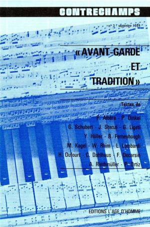 Cover of the book Avant-garde et tradition by Collectif