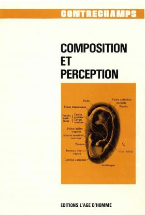 Cover of the book Composition et perception by Collectif
