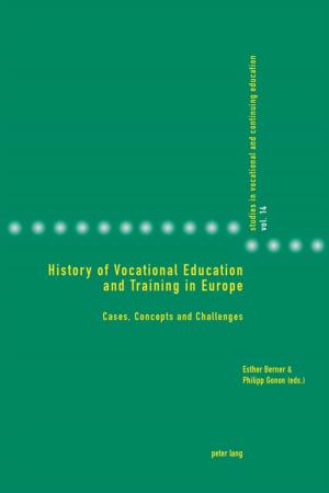 Cover of the book History of Vocational Education and Training in Europe by Peter B. Hirsch, Michael Goodman