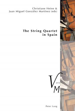 Cover of the book The String Quartet in Spain by Nikolas Brunstamp