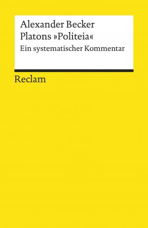 Cover of the book Platons "Politeia" by Marcel  Proust, Bernd-Jürgen Fischer