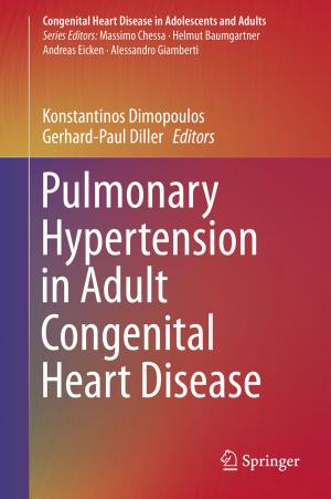 Cover of the book Pulmonary Hypertension in Adult Congenital Heart Disease by 