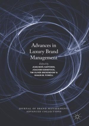 Cover of the book Advances in Luxury Brand Management by Barbara Fidanza, Ottorino Morresi, Alberto Pezzi