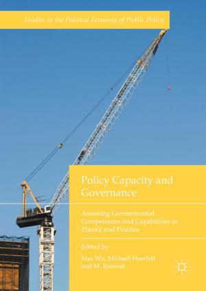 Cover of the book Policy Capacity and Governance by Nikolaus Schrodt