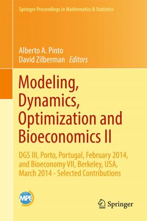 Cover of the book Modeling, Dynamics, Optimization and Bioeconomics II by Jordi Naqui