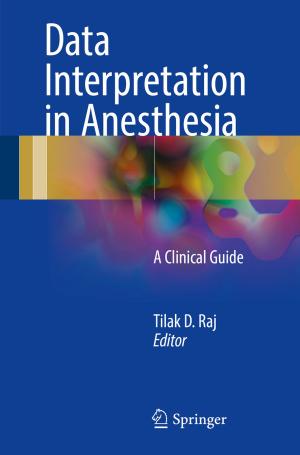 Cover of the book Data Interpretation in Anesthesia by 