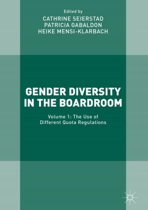 Cover of the book Gender Diversity in the Boardroom by Wei Zhou, Zeshui Xu