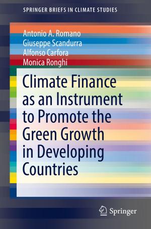 Book cover of Climate Finance as an Instrument to Promote the Green Growth in Developing Countries