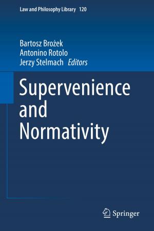 Cover of the book Supervenience and Normativity by Manfred 