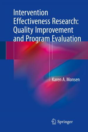 Book cover of Intervention Effectiveness Research: Quality Improvement and Program Evaluation