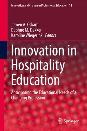 Cover of the book Innovation in Hospitality Education by Johan C.-E. Stén
