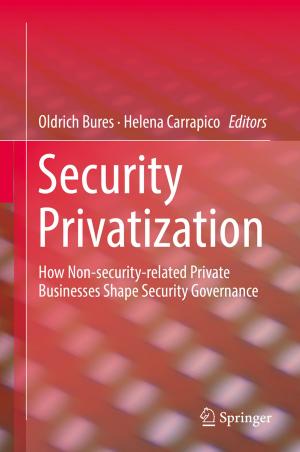 Cover of the book Security Privatization by Bahman Zohuri, Patrick McDaniel