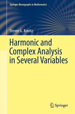 Cover of the book Harmonic and Complex Analysis in Several Variables by Andreas S. J. L. Bachmeier
