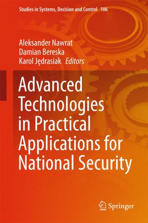 bigCover of the book Advanced Technologies in Practical Applications for National Security by 