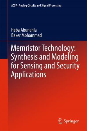 Cover of the book Memristor Technology: Synthesis and Modeling for Sensing and Security Applications by Leonid N. Sindalovskiy
