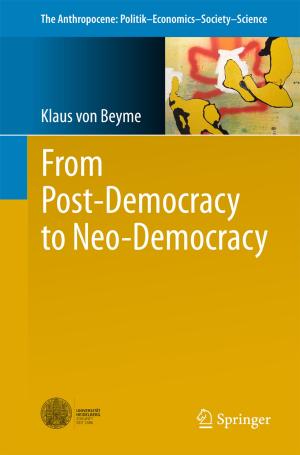Cover of the book From Post-Democracy to Neo-Democracy by Subrata Sarkar, Sanjay Mohapatra, J. Sundarakrishnan