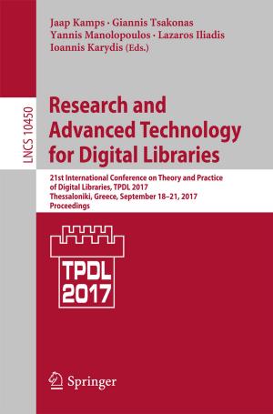 Cover of the book Research and Advanced Technology for Digital Libraries by Alexus McLeod