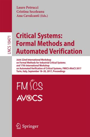 Cover of the book Critical Systems: Formal Methods and Automated Verification by Michael Intal Magcamit