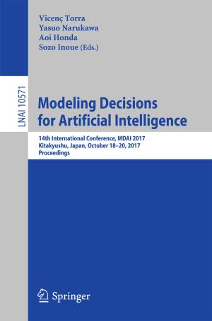 Cover of the book Modeling Decisions for Artificial Intelligence by Johan H. Huijsing, Kofi A. A. Makinwa, Qinwen Fan