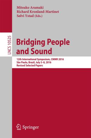 Cover of the book Bridging People and Sound by Takeo Kajishima, Kunihiko Taira