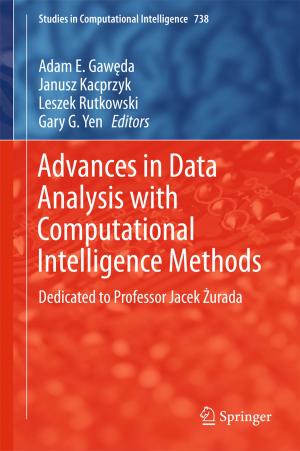 Cover of the book Advances in Data Analysis with Computational Intelligence Methods by Marcelo Anunciação Jaculli, José Ricardo Pelaquim Mendes
