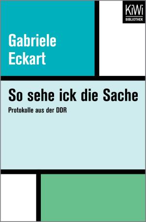 Cover of the book So sehe ick die Sache by Diedrich Diederichsen
