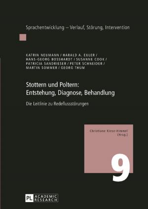 Cover of Stottern und Poltern: Entstehung, Diagnose, Behandlung