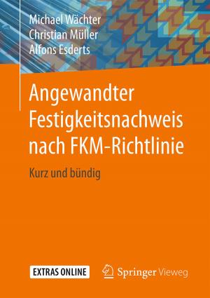 Cover of the book Angewandter Festigkeitsnachweis nach FKM-Richtlinie by Ralf Schmid-Gundram