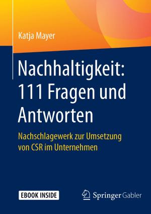 Cover of the book Nachhaltigkeit: 111 Fragen und Antworten by Wolf Jeromin