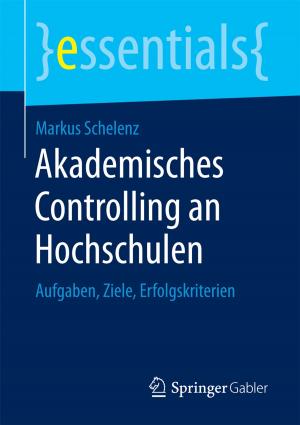 Cover of the book Akademisches Controlling an Hochschulen by Matthias Rohr