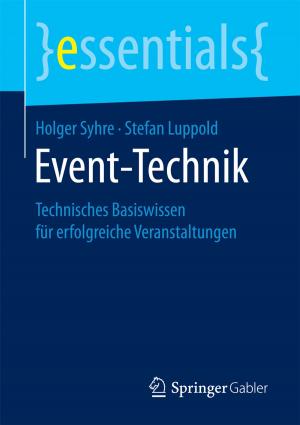 Cover of the book Event-Technik by Nils Herger