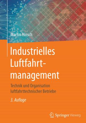 Cover of the book Industrielles Luftfahrtmanagement by Urs Daniel Engels
